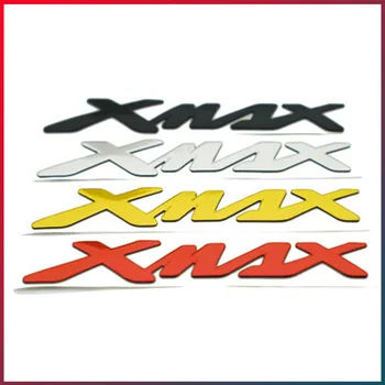Motociklų Aksesuarų Bako Šoninis Dangtelis 3D Lipdukas XMAX Laišką Logotipą, YAMAHA XMAX125 250 300 400