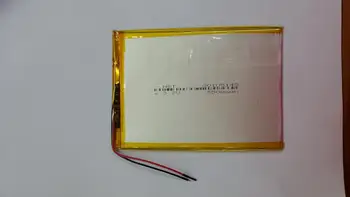 Naujų ir originalių 10 colių plokščias kompiuterio ličio polimerų baterija 3.7 V didelės talpos 5500mAh30105145 Li-ion Cel