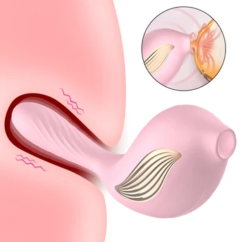 10 Dažnio Čiulpti Makšties Vibratorius, skirtas Moterims, Moteriška Masturbators G Spot Klitorio Stimuliatorius Sekso žaisliukai Suaugusiems
