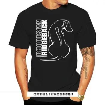 Vyrų Marškinėliai Stiliaus Mados Grobis Twilprof T-Shirt Hunde Rhodesian Ridgeback Profil Wilsigns Siviwonder Marškinėliai Vyras Marškinėliai Atsitiktinis