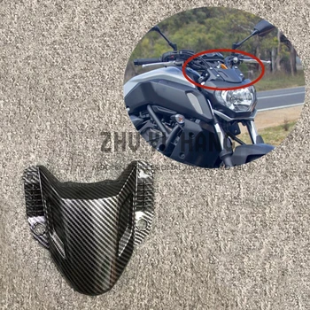 Tinka Yamaha MT MT07-07 2017 2018 2019 2020 Motociklo priekinis žibintas Galvos Dangtelis, ABS Įpurškimo Lauktuvės Anglies Pluošto Dažai