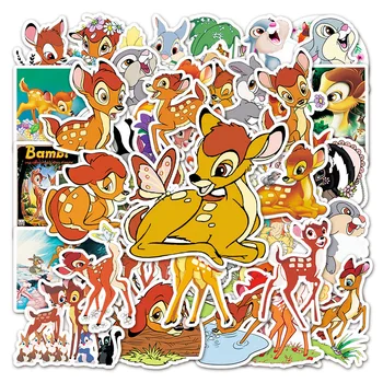 10/30/50pcs Disney Animacinių filmų Bambi Lipdukai 