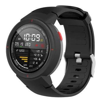 Silikono Watchband Dirželis Xiaomi Huami 3 Smartwatch amazfit slenksčio (A1801) Pakeitimas 10 Spalvų Riešo Juostos Apyrankę Dirželiai