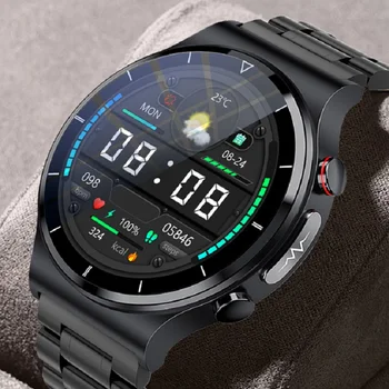 2022 Naujas EKG+PPG Smart watch Vyrų 360*360 Full HD Touch Screen Smart Watch Vyrų kūno temperatūra, Širdies ritmo Monitorius Kraujo Spaudimas