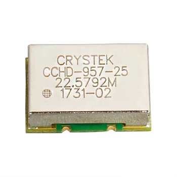 CCHD-957 Ultra-low Etapo Triukšmo Kristalų laikrodžių Osciliatoriai, Femtosekundinių Laikrodis 22.5792 24.5760 100MHz