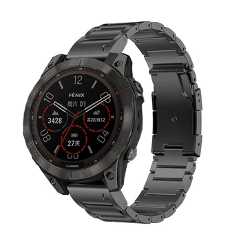 22 26mm Titano Lydinio Watchband Greito Atleidimo Dirželis Garmin Fenix 7 7X 5X 5 Plius 6 6X Pro EPIX 935 Smartwatch Band Apyrankė