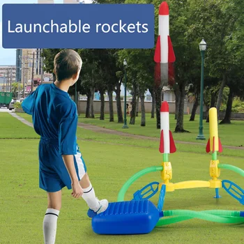 Lauko Launchable Žaislas Šviesą Skleidžiantys Raketų Paleidimo Vaikams 