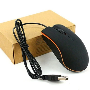 Žaidimų Pelės, Optinės Pelės Matinio Nešiojamas Mini M20 Laidinio Pelės 1200DPI Optinė USB 2.0 Pro 