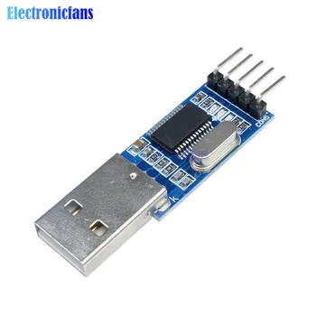 1PCS USB Serijos TTL USB-TTL Modulio Adapteris PL2303HX Auto Keitiklis Mikrovaldiklis Su Lanksčia Padengti 3.3 V/5V Už Arduino