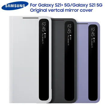 Originalus Samsung Smart Aiškiai Matyti, Padengti Samsung Galaxy S21 5G S21+ 5G S21 Plius 5G Protingas Flip Case Cover