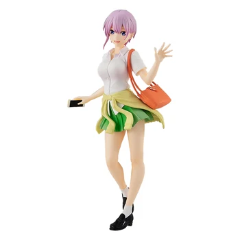Anime Pav Nakano Ichika 18CM Mokyklos Vienodos Nuolatinis Kelia Esmingiausia Quintuplets Modelis Lėlės Žaislą Dovanų Rinkti Pakuotėje
