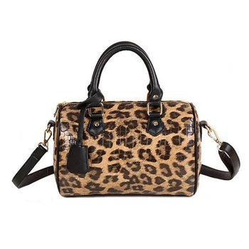 Naujas Mados Leopard Moterų Rankinės Europos Dizaino Lakinės Odos Ponios Pečių Krepšiai Moterų Mergina Prekės Prabanga Crossbody Krepšys