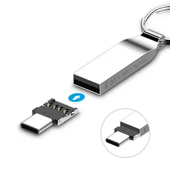 Nešiojamų Mini Tipas-C USB Keitiklis OTG Adapteris, U Diskų Skaitytuvo Adapteris, skirtas PC Nešiojamas Mobiliųjų Telefonų Priedai