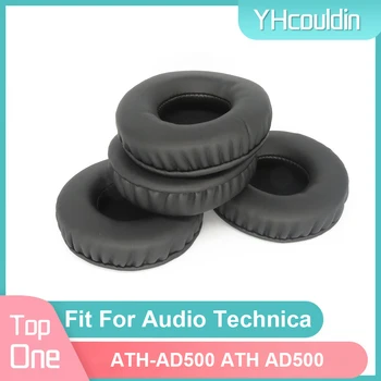 Gaubteliai Audio Technica ATH-AD500 ATH AD500 Ausinių Earcushions Minkštos PU Putų Pagalvėlės, Ausų Pagalvėlės Juoda