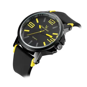 V6 prekės ženklo Moterys vyrai žiūrėti fashion laikrodžiai relogio masculino karinių aukštos kokybės kvarciniai rankiniai laikrodžiai laikrodis vyrų sportas