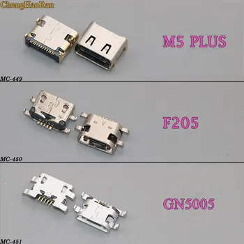 ChengHaoRan Micro USB Įkrovimo Duomenų Kištukinis Lizdas jungtis Telefono Ląstelių Tipas-c Gionee S6 S7 S8 M5 plius F205 GN5005