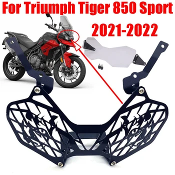Motociklo priekinis žibintas Raštas Guard Šviesos Padengti Apsaugos Triumph TIGER 850 Sporto Tiger850 Sporto 2021 2022 Priedai