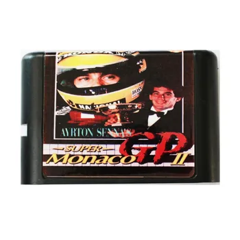 Super Monako GP 2 16 bitų MD Žaidimo Kortelės Sega Mega Drive, SEGA Genesis