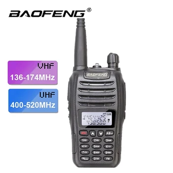 Baofeng UV-B6 Kumpis Radijo VHF 136-174MHz UHF 400-480MHz dviejų dažnių Mobilųjį Du Būdu Radijo nešiojamą walkie talkie