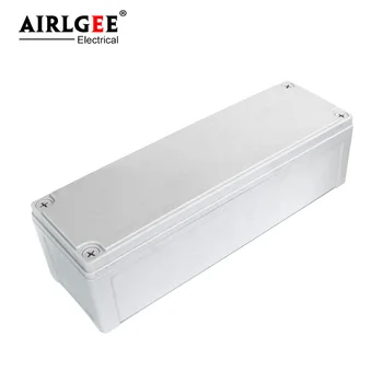 Plastikinis korpusas 250x80x70 stačiakampio formos įleidimo ir išleidimo skirstomosios dėžutės gali atidaryti lauko vandeniui IP67 dėžutę