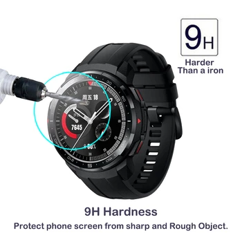 2.5 D 9H HD Aišku, Grūdintas Stiklas Huawei Honor Žiūrėti GS PRO Smart Žiūrėti Screen Protector Anti-Scratch Apsauginis Stiklas