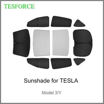 Už Tesla Model 3/Y 2017-2022 Saulės Pavėsyje, Priekiniai Galiniai Stoglangis Priekinio Stiklo, Šoninio Lango Liukas Aklas Spalvinimas Privatumo Aklas Spalvinimas